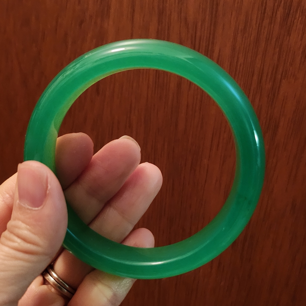Emerald Stone Bangle